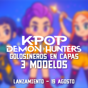 PREVENTA - PACK 3 GOLOSINEROS EN CAPAS / KPOP DEMON HUNTERS