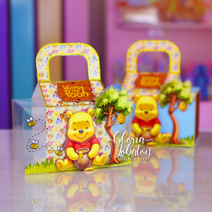CAJA CON ASA TIPO CINTA - WINNIE POOH
