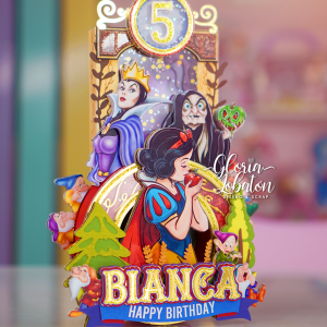 CAKE TOPPER BLANCA NIEVES - TCF