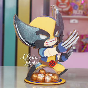 GOLOSINERO - WOLVERINE EN CAPAS CARTULINA - XMEN