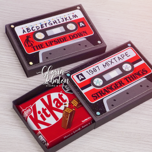 CAJA CASSETTE - STRANGER THINGS