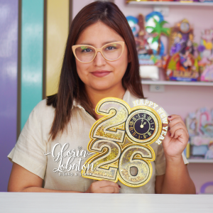 CAKETOPPER FELIZ AÑO NUEVO 2026