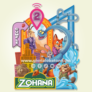 CAKETOPPER ZOOTOPIA 2