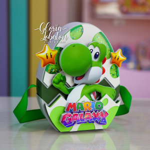 CAJA HUEVO YOSHI - MARIO GALAXY