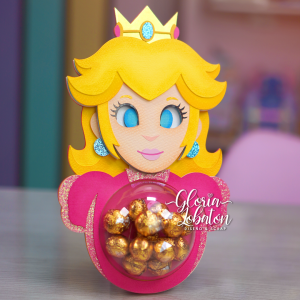 GOLOSINERO TAG - PRINCESA PEACH