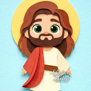 JESUS CUERPO COMPLETO - CAPAS CARTULINA SS