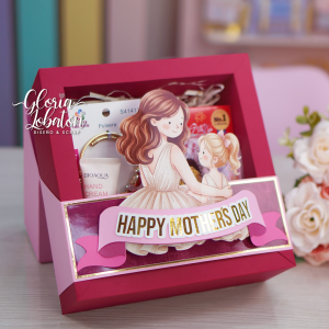 CAJA DE REGALO DESLIZABLE  - DÍA DE LA MADRE
