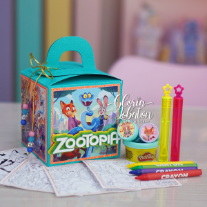 CAJA ACTIVIDADEZ CUBO ZOOTOPIA - TCW