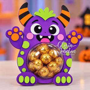 GOLOSINERO TAG - MONSTRUO KAWAI HALLOWEEN