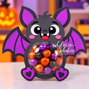 GOLOSINERO TAG - MURCIÉLAGO HALLOWEEN