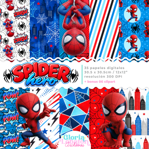 PAPELES DIGITALES - SPIDER HERO / SPIDERMAN